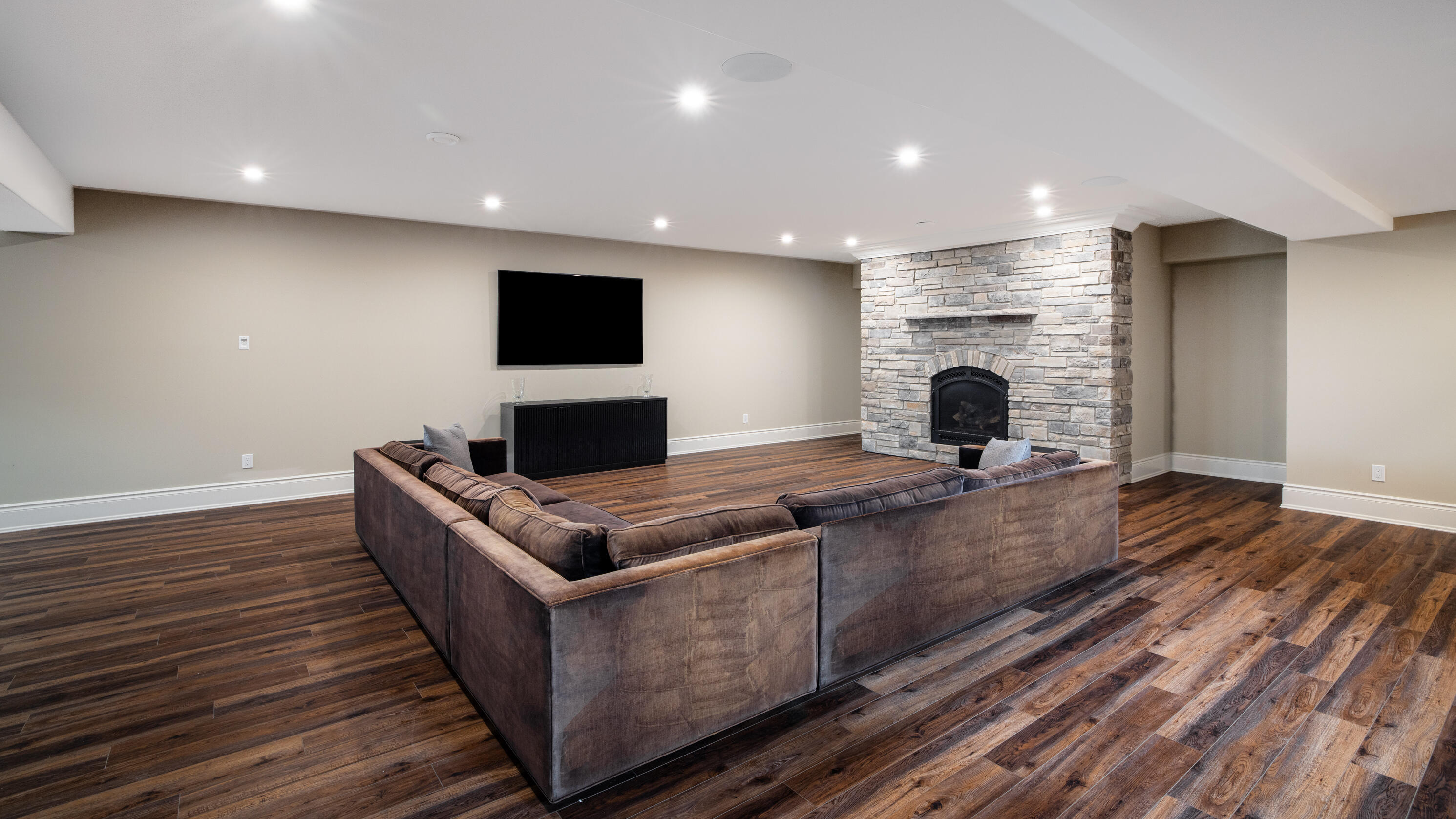 Downstairs TV Room Downstairs TV Room