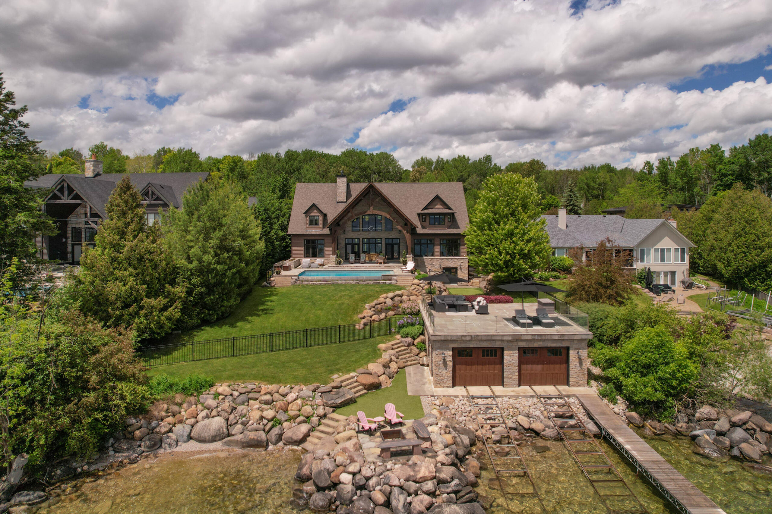 Cottage and yard Cottage and yard